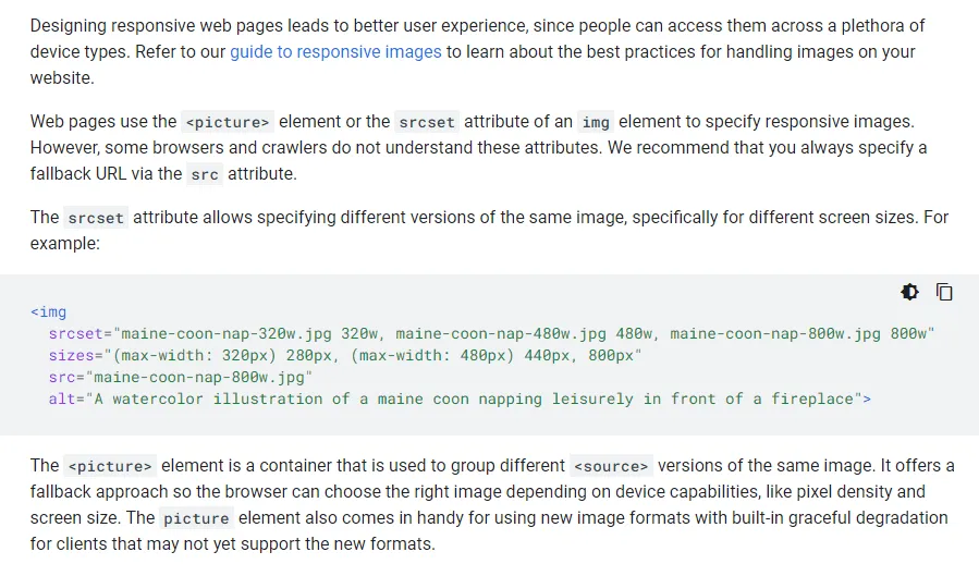 Include Alt Text for accessibility