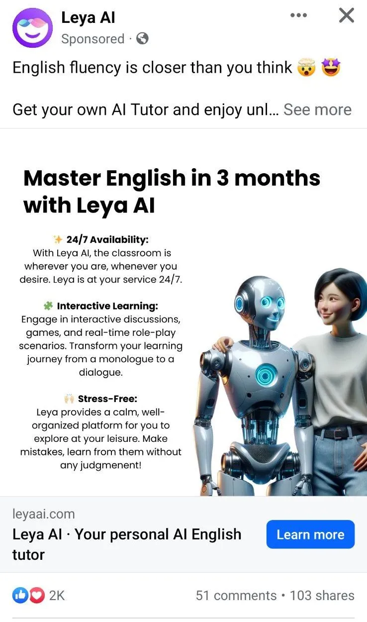 Customer data analytics -Meta Ads - Leya AI