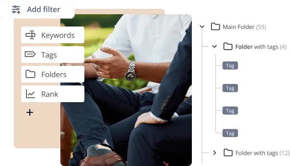 Organize complex client portfolios