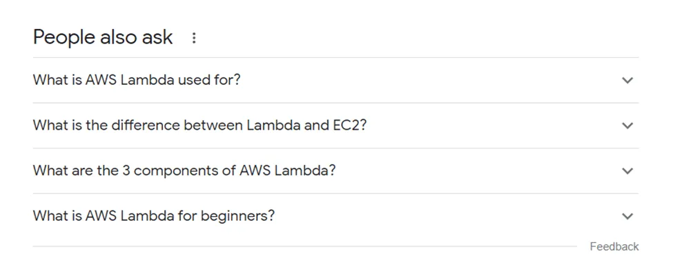 Google Keywords Idea - People also ask