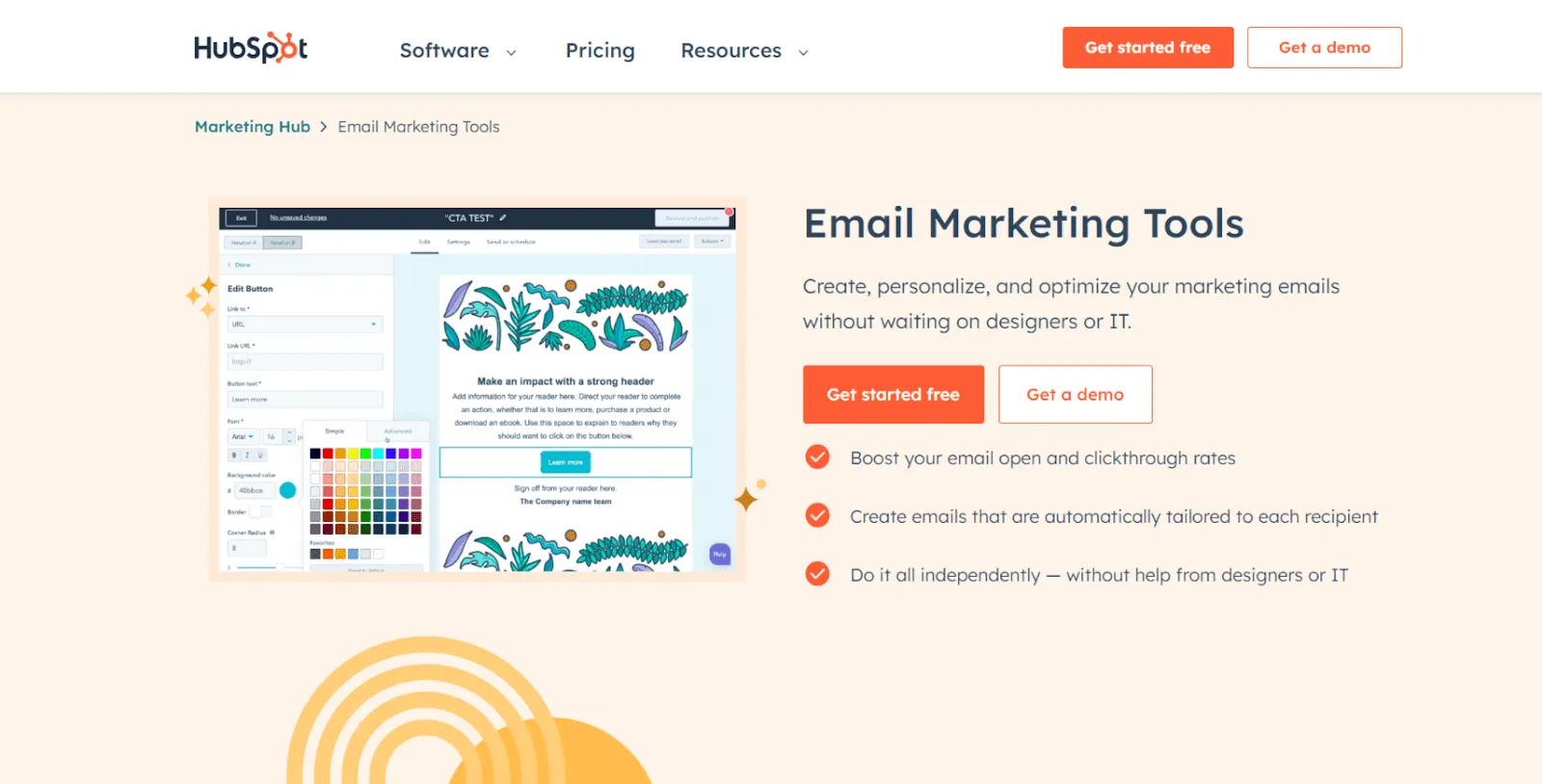 HubSpot - Email marketing solution for small businesses