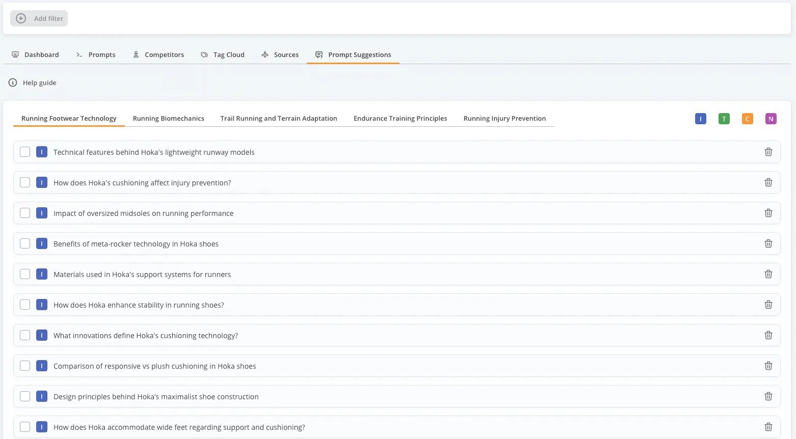 Prompt Suggestions AccuLLM