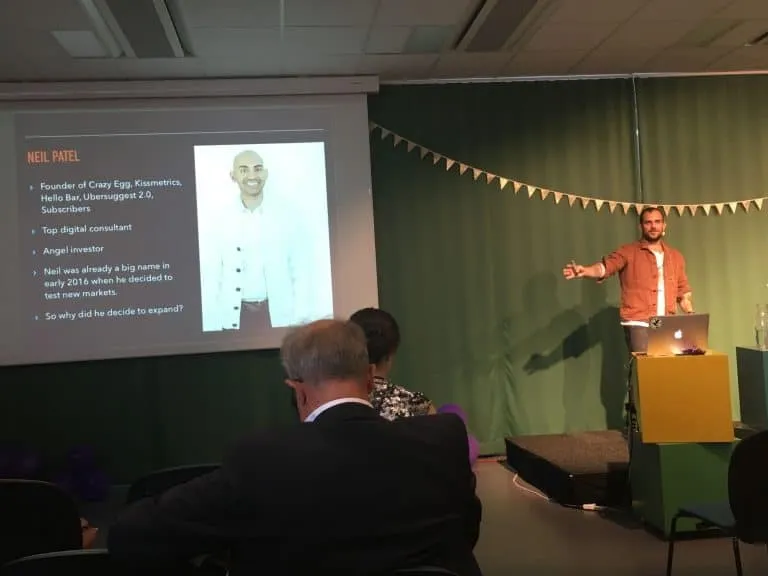 Grant Lingel at SearchStars 2018