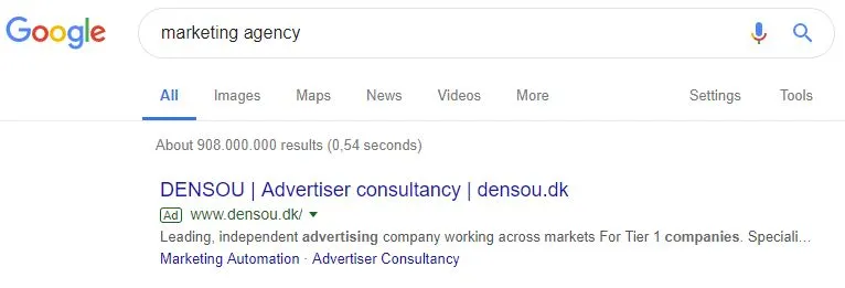 Paid Ads - are search results that appear at the top of a SERP