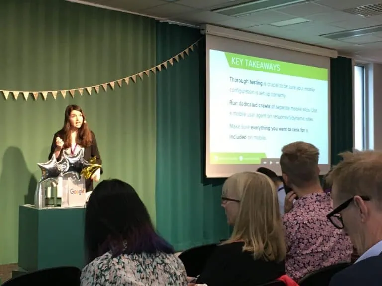 Rachel Costello at SearchStars 2018