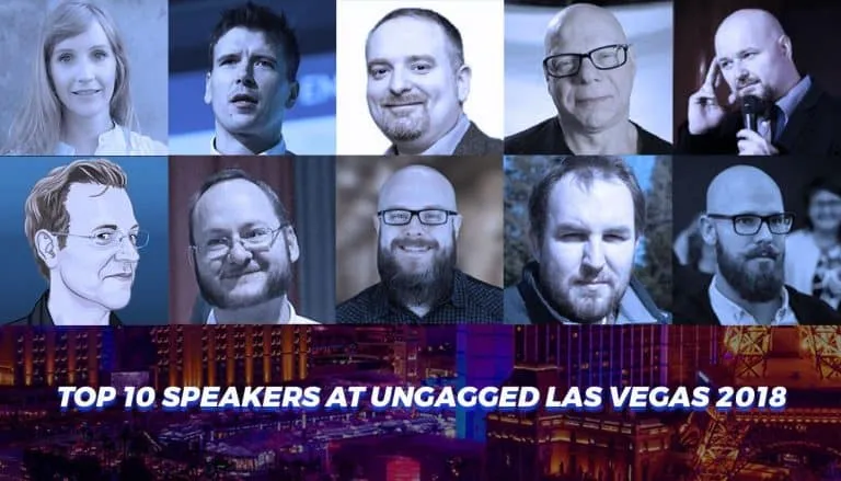 Top 10 speakers at Ungagged Las Vegas 2018